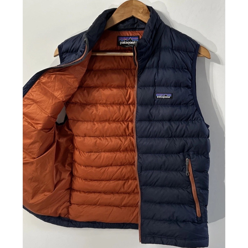 Mens Patagonia Down Sweater Vest Sz Small 84622 800 Down Clean